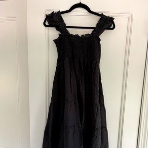 Hill House Ellie Black Nap Dress size XS